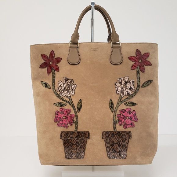 large suede tote bags